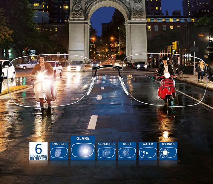 1.59 Airwear Comfort Policarbon Multifokal: Fabrikada Yakın-Orta-Uzak Netliği Tek Camda